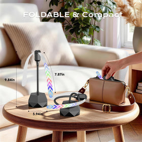 Eyriolya fly fans operate whisper-quiet, preserving conversation outdoors.