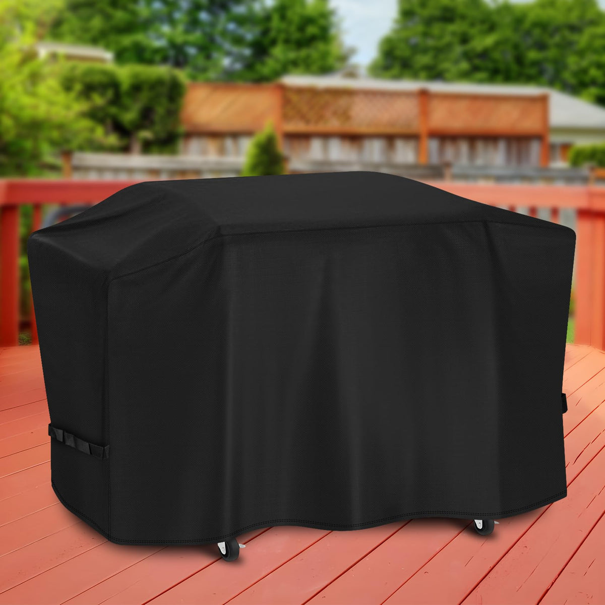 EZ-DONGTENG 600D cover keeps your flat-top grill dry and ready