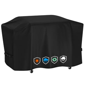 EZ-DONGTENG heavy-duty 600D grill cover on a Camp Chef Gridiron 36 protects against rain
