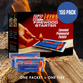 EZ Fire Firestarter quick-light gel for fast campfires.