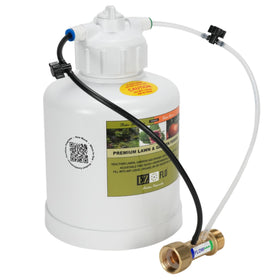 EZ-FLO one-gallon tank offers compact capacity for up to 16,000 sq ft coverage