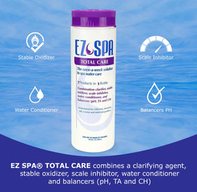 EZ Spa Complete Weekly Spa Care test strips enable quick water monitoring