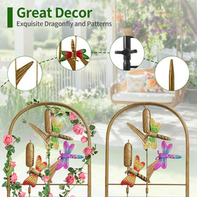EZ4ENCE garden divider trellis adds subtle privacy and texture.