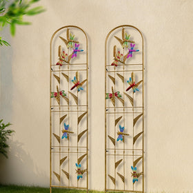 EZ4ENCE outdoor decor arch guides plants along walkways with elegance.