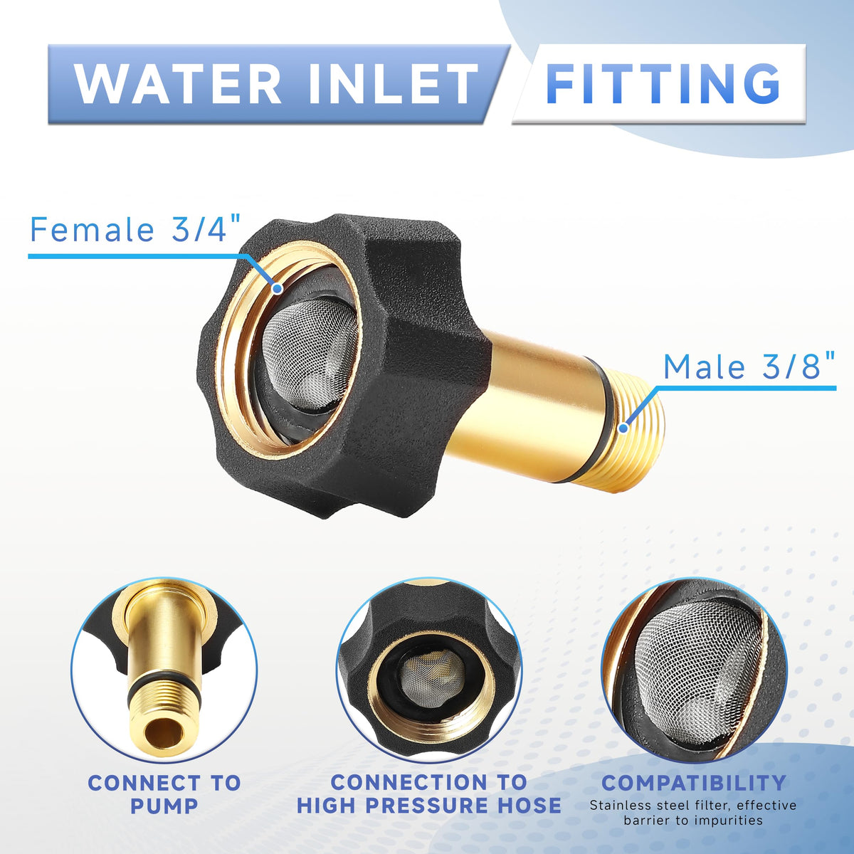 EZALOR anodized aluminum inlet detail for durable performance