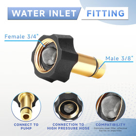 EZALOR anodized aluminum inlet detail for durable performance