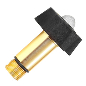 EZALOR compact inlet assembly view showing finish and fittings