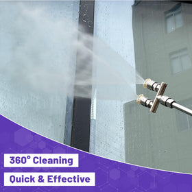 EZALOR quarter-inch quick-connect for easy wand attachment.
