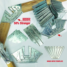 EZBUILDER customizable size and finish options fit any design.