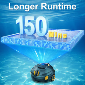 EZIOOV auto-parking keeps the device at the pool edge for quick retrieval.