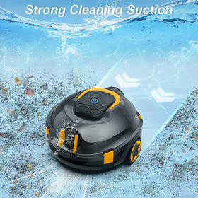 EZIOOV cleaner runs up to 150 minutes on one charge for uninterrupted cleaning.
