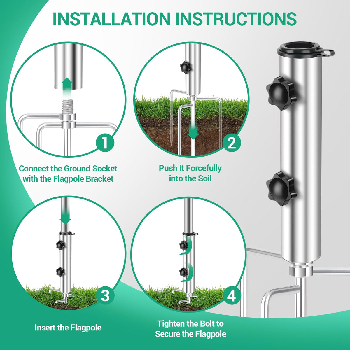EZIRVLIFE versatile use for front yards, beaches, and RV sites.