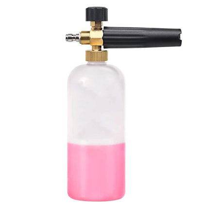 EzoLife foam cannon 1L bottle delivers rich foam for car washing and detailing