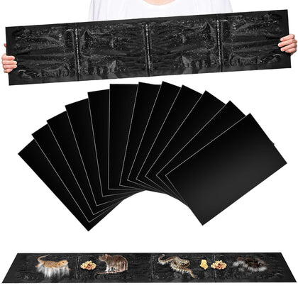 Ezoon 12-pack extra-large glue traps collection for versatile pest control.