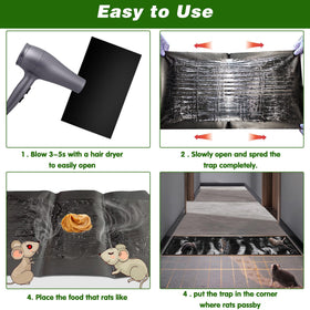 Ezoon easy-clean removal demonstrates no handling required before disposal.