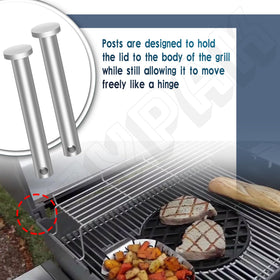 EZYPAK simple installation guides effortless lid assembly for Weber grills.