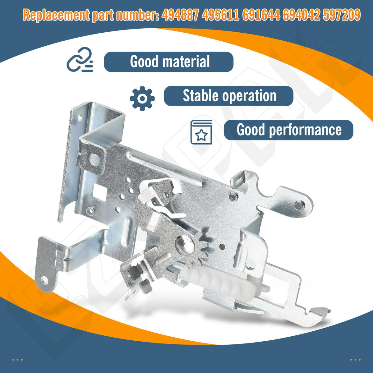 EZYPak control bracket silver compatibility supports smooth operation.