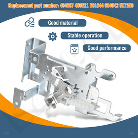 EZYPak control bracket silver compatibility supports smooth operation.