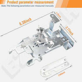 EZYPak control bracket in silver helps maintain alignment across assemblies.