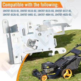 EZYPak 597209 control bracket with silver finish resists corrosion.
