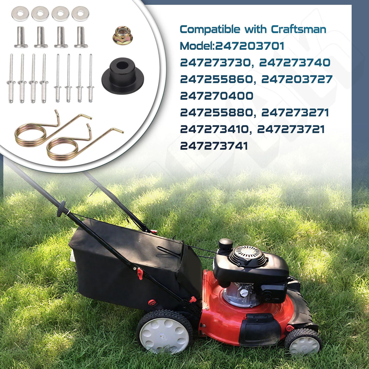 EZYPak Deck Brake Arm Kit durability offers long-lasting anti-corrosion performance.