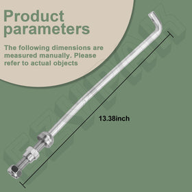 EZYPAK 747-05141A lift rod angled fit demonstrates easy installation and reliable deck lifting