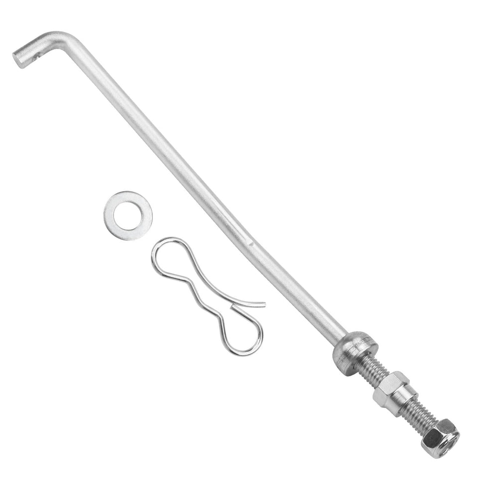 EZYPAK deck front lift rod 747-05141A front view showing a durable replacement for compatible lawn tractors