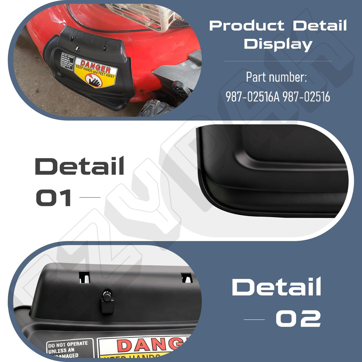 EZYPak installation is fast and easy with standard tools
