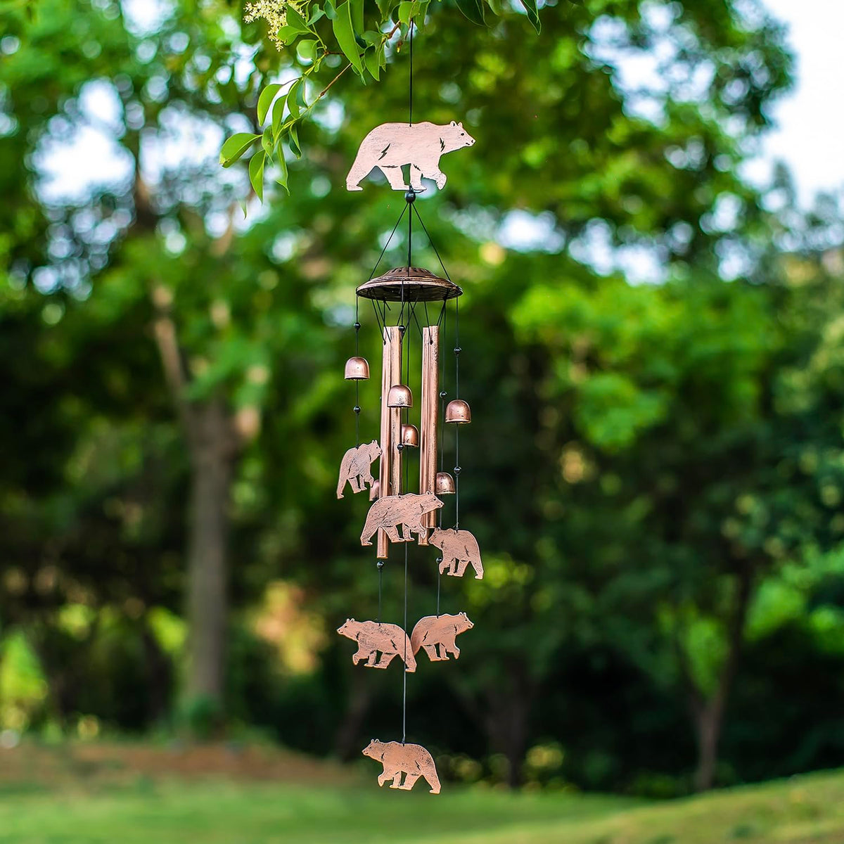 EZTZEN wind chimes for yard deliver whimsical ambiance and gentle melodies.