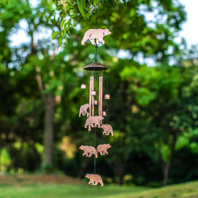 EZTZEN wind chimes for yard deliver whimsical ambiance and gentle melodies.