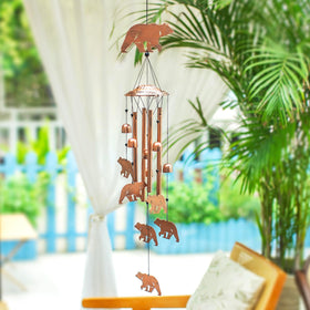 EZTZEN handmade wind chimes evoke woodland vibes and comforting resonance.