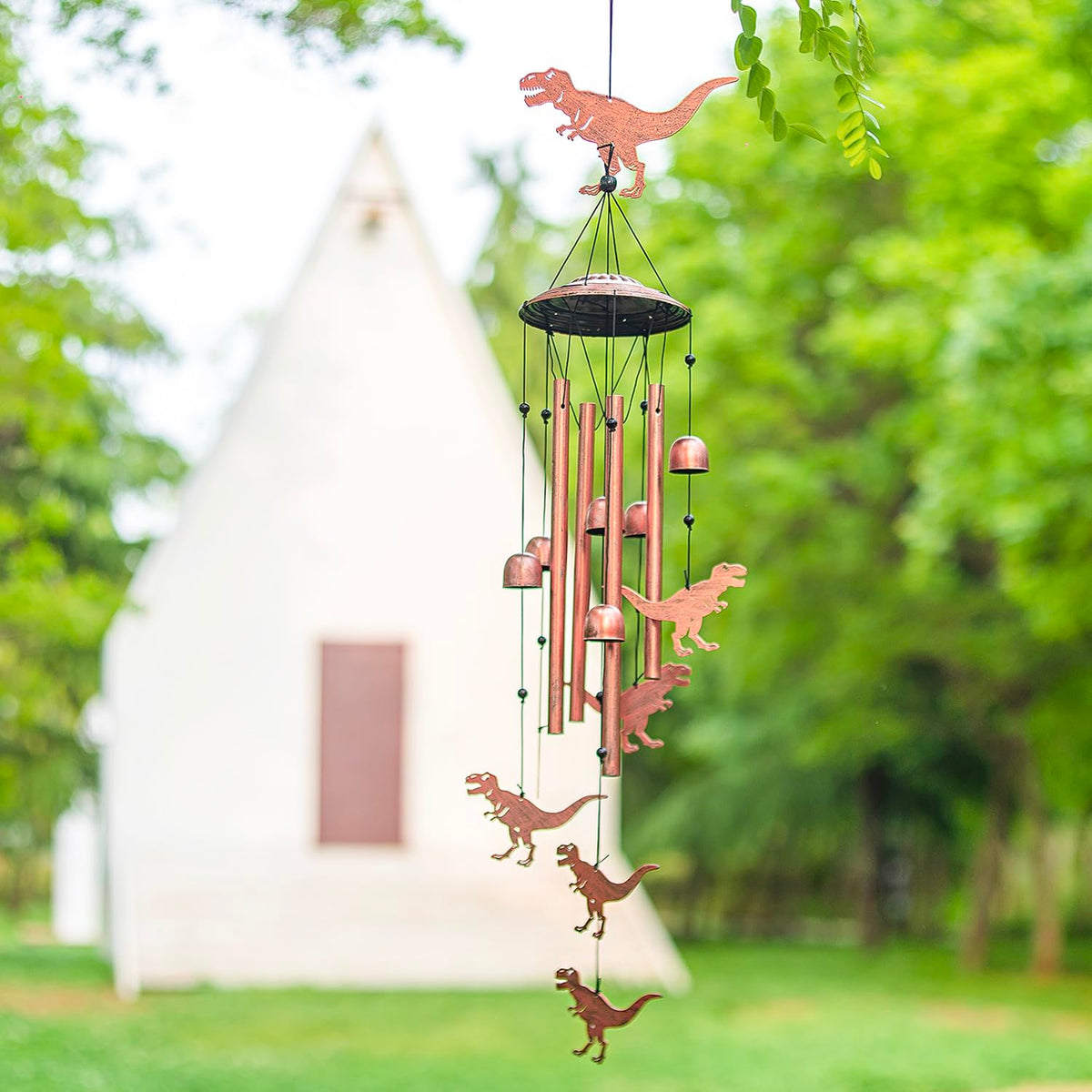 EZTZEN small dinosaurs cluster adds whimsical charm to garden or patio spaces.