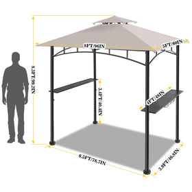 FAB BASED sturdy steel frame supports outdoor durability