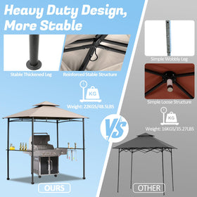 FAB BASED tool-free assembly for quick setup with thumb screws