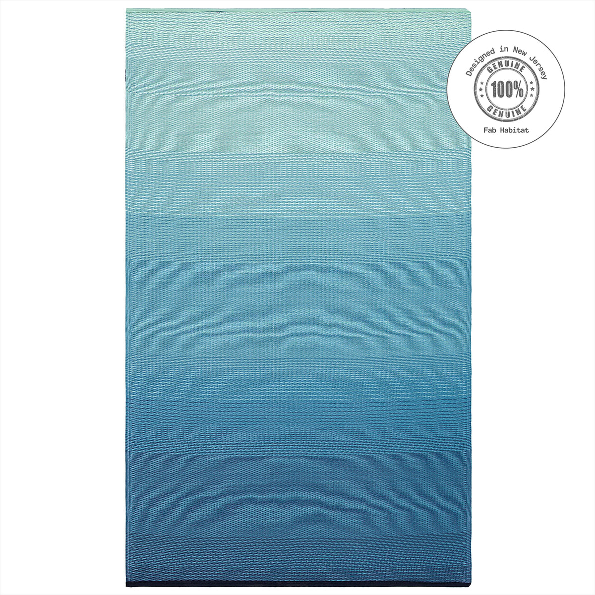 Fab Habitat crease-free rollable rug for simple storage.