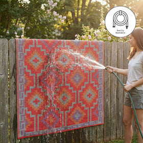Fab Habitat reversible pattern offers two looks in one.