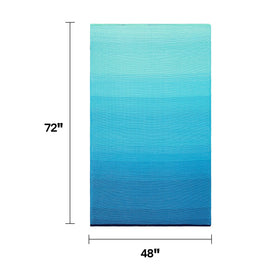 Fab Habitat fade-resistant UV protection keeps teal vibrant.