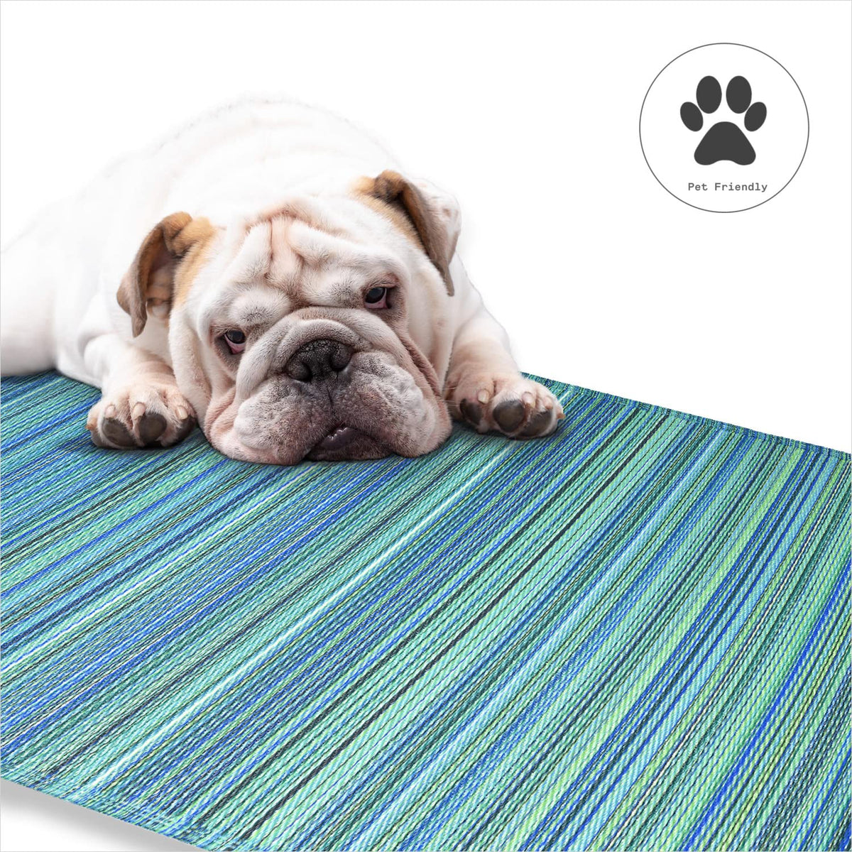Fab Habitat GoodWeave-certified rug safe for families.