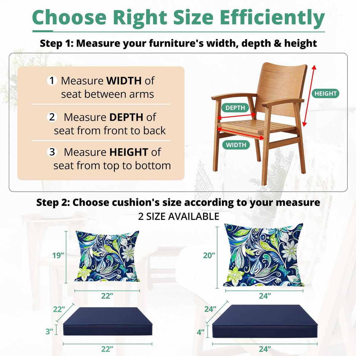 Fabuday cushion covers with removable zippers for quick cleaning.