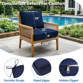 Fabuday high-density foam delivers lasting support and quick recovery after use.