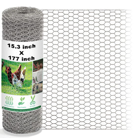 Fabulas chicken wire mesh close-up shows durable hexagonal pattern for sturdy boundaries.