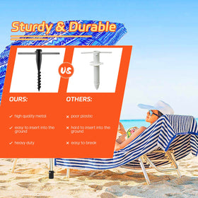 FactionGarden rust-resistant anchor delivers long-lasting performance in coastal environments.