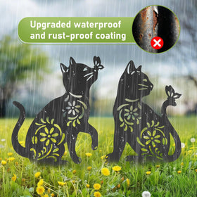 FACULX one-piece cat stake for stable placement