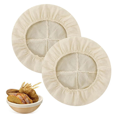 Fadayunn banneton liner beige fits round baskets for even proofing