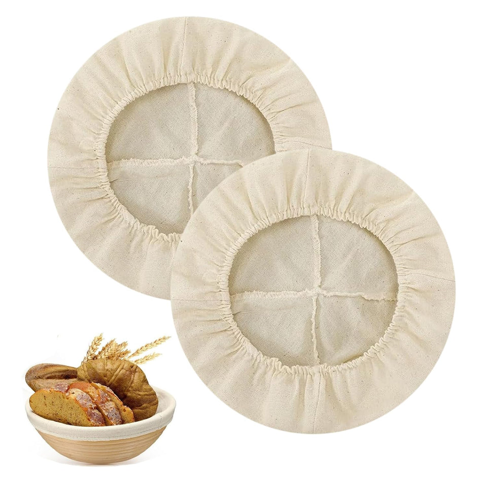Fadayunn banneton liner beige fits round baskets for even proofing