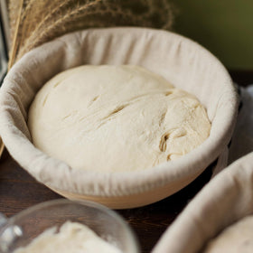 Fadayunn banneton liner fits most round baskets for dough shape