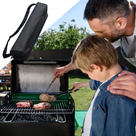 Faddare large-capacity grilling tools arranged for transport