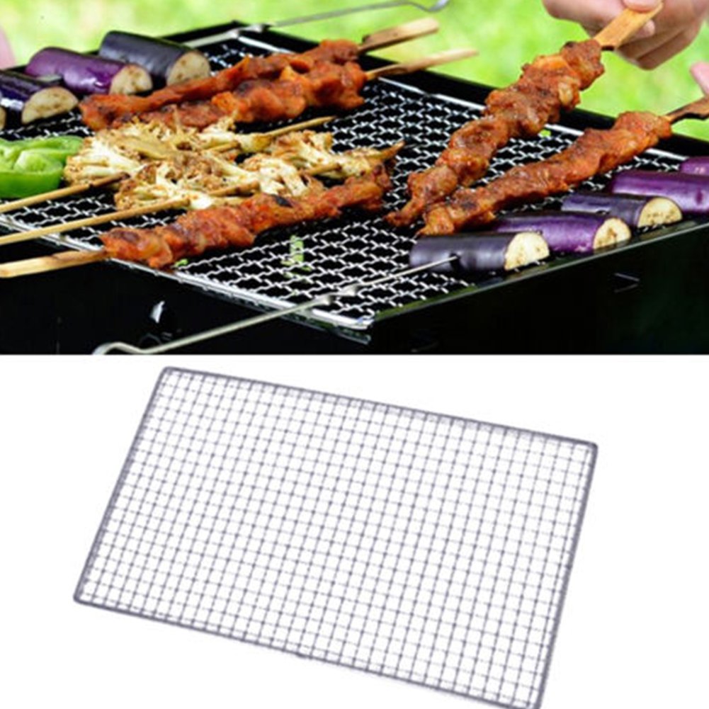 Faddare outdoor bbq surface keeps foods intact during camping or picnics
