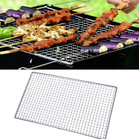 Faddare outdoor bbq surface keeps foods intact during camping or picnics
