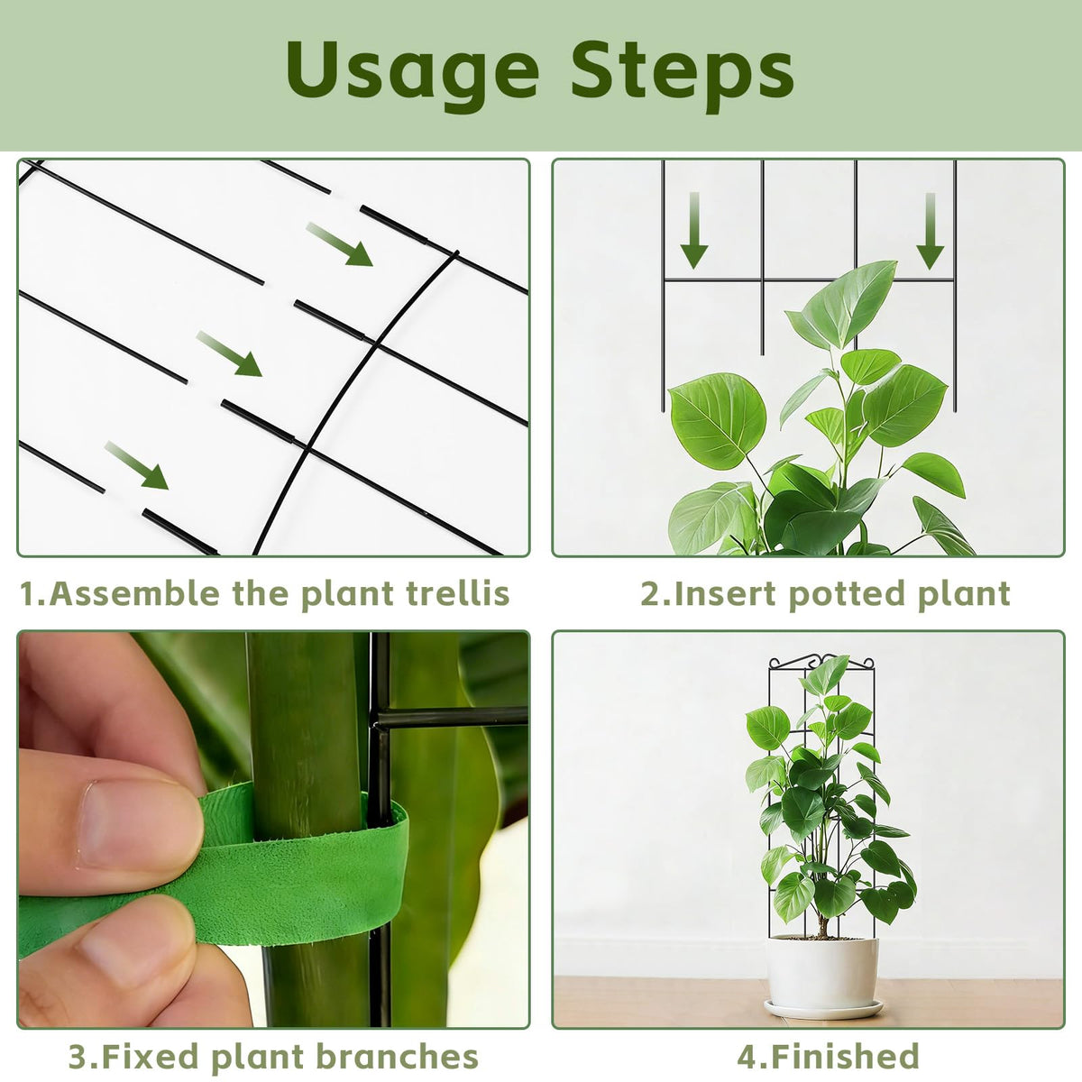 FAFTFTDY outdoor-ready trellis design withstands weather with durable coating.